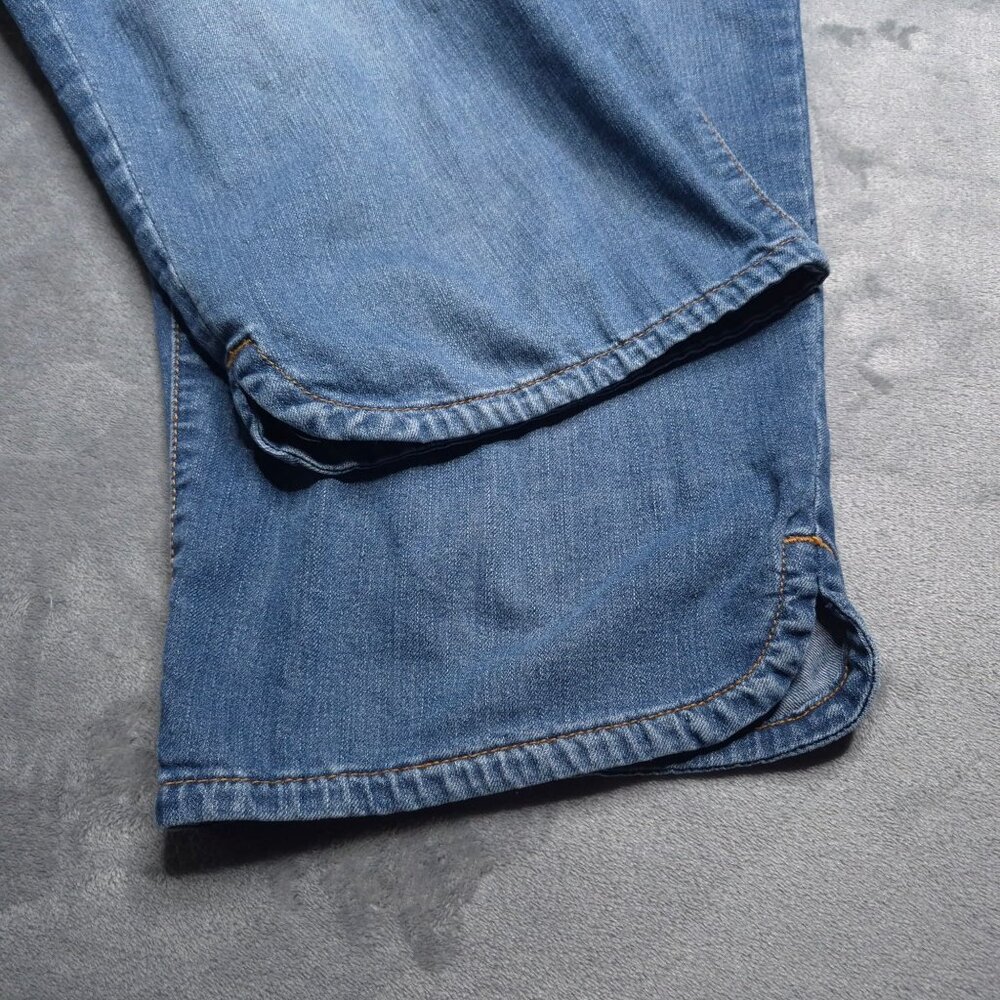 Gloria Vanderbilt Womens All Around Slimming Effect Skimmer Jeans 16 Medium Wash - Picture 4 of 8